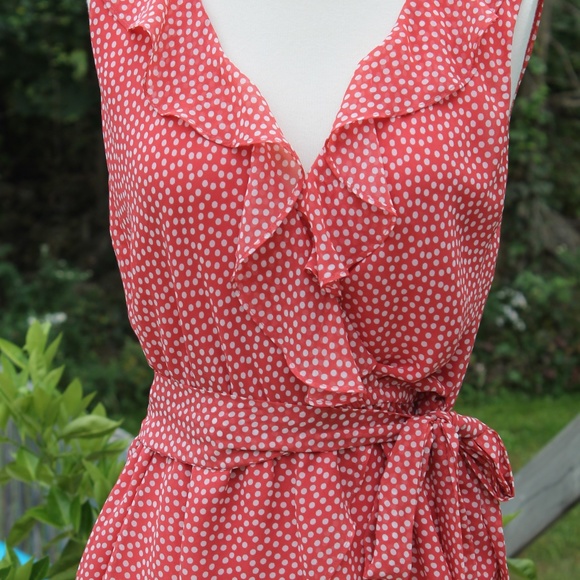 Max Studio Wrap Top Blouse - Picture 8 of 8